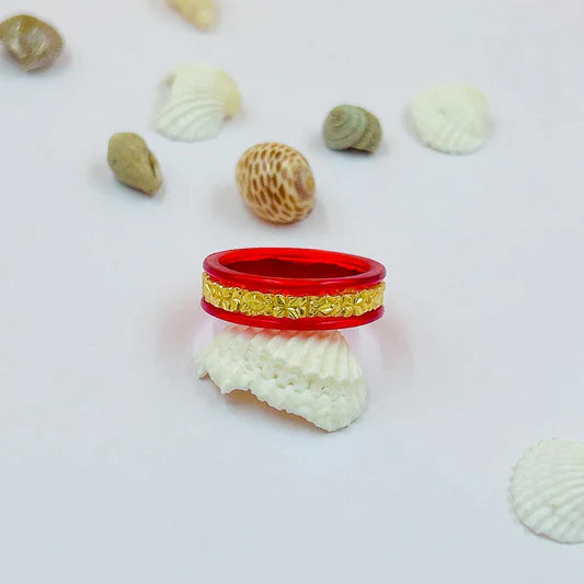 Beautiful Design Gold Ring For Girls