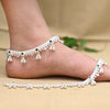 Nayra Silver Ghungroo Anklet